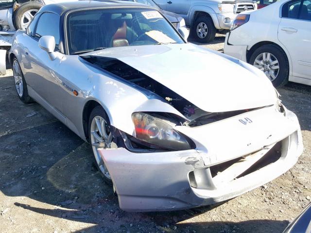 JHMAP21435S004163 - 2005 HONDA S2000 SILVER photo 1