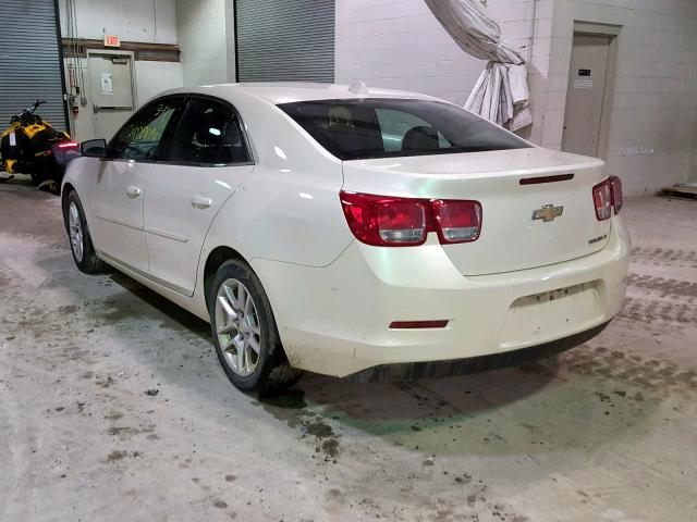 1G11C5SL0EF120801 - 2014 CHEVROLET MALIBU 1LT WHITE photo 3