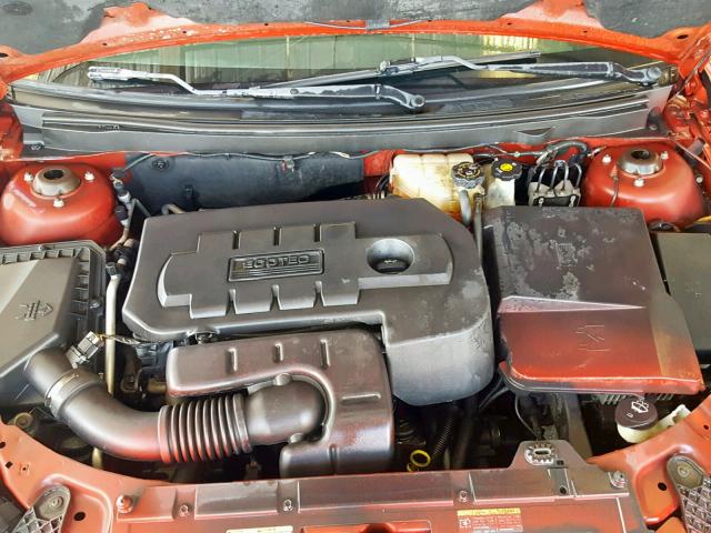 1G2ZF55B364236905 - 2006 PONTIAC G6 SE RED photo 7