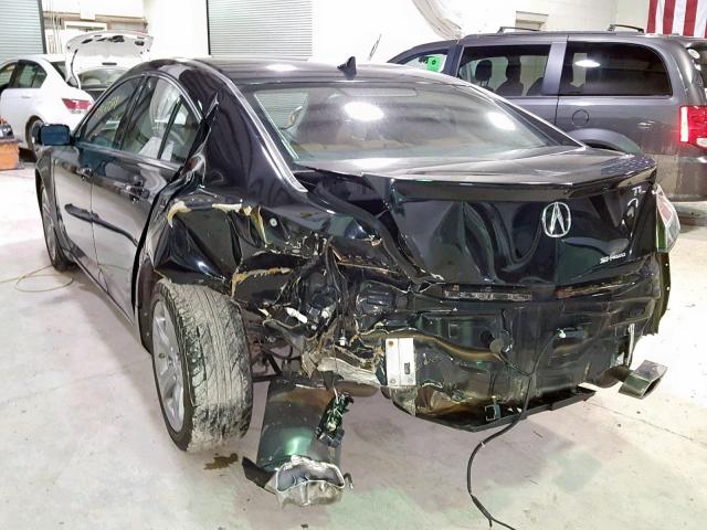 19UUA9F55DA800137 - 2013 ACURA TL TECH BLACK photo 3