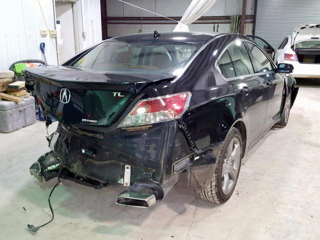 19UUA9F55DA800137 - 2013 ACURA TL TECH BLACK photo 4