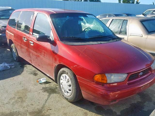 2FTZA54U5WBD86680 - 1998 FORD WINDSTAR RED photo 1