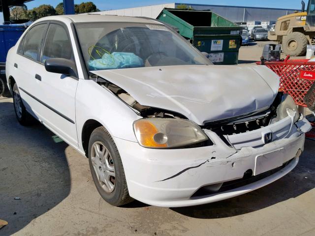 2HGES16112H548191 - 2002 HONDA CIVIC DX WHITE photo 1