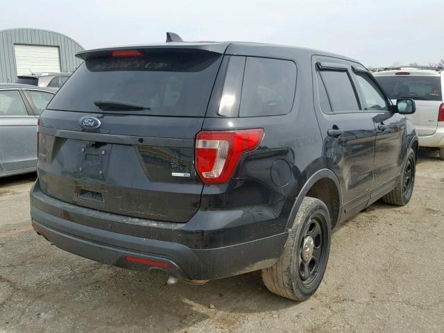 1FM5K8AR5GGA08121 - 2016 FORD EXPLORER P TWO TONE photo 4