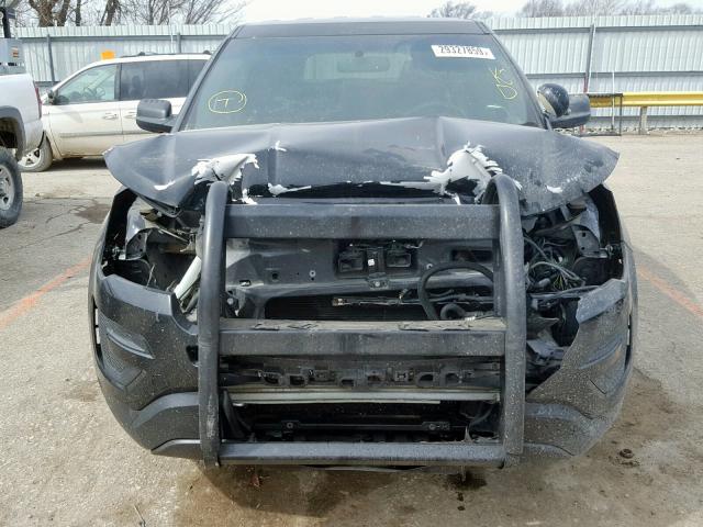 1FM5K8AR5GGA08121 - 2016 FORD EXPLORER P TWO TONE photo 9