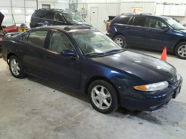 1G3NL52E51C143285 - 2001 OLDSMOBILE ALERO GL BLUE photo 1