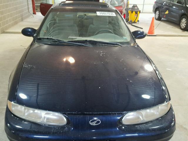 1G3NL52E51C143285 - 2001 OLDSMOBILE ALERO GL BLUE photo 9