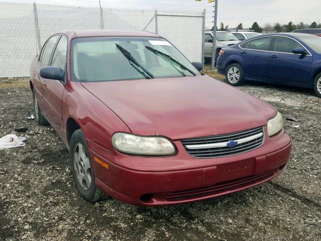 1G1ND52F04M557880 - 2004 CHEVROLET CLASSIC BURGUNDY photo 1