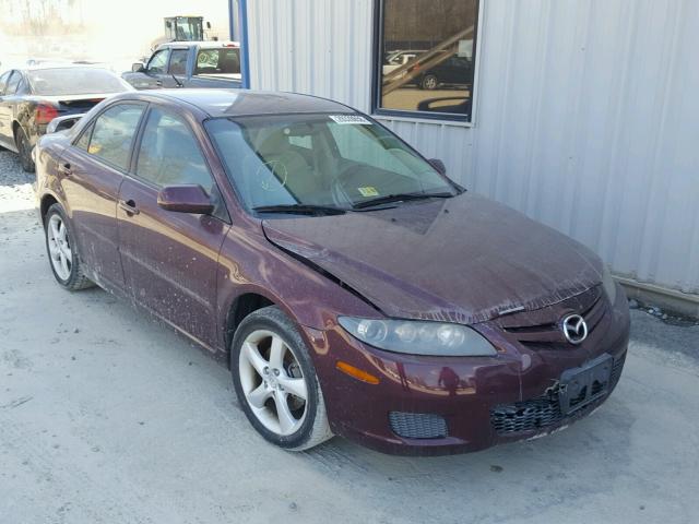 1YVHP80C785M46128 - 2008 MAZDA 6 I MAROON photo 1