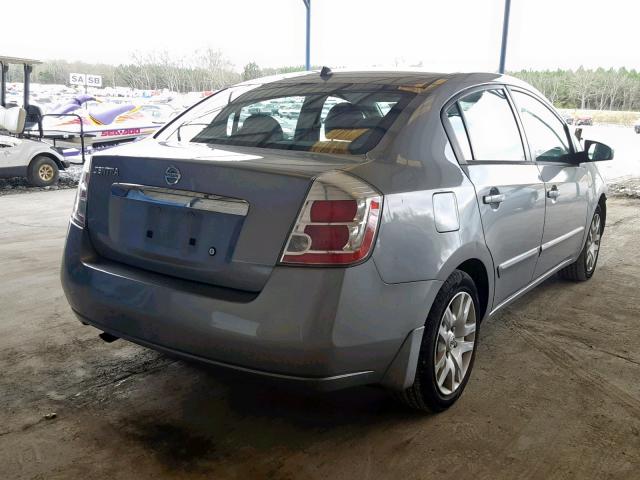 3N1AB6AP9AL659442 - 2010 NISSAN SENTRA 2.0 GRAY photo 4