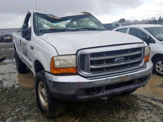 1FTSF31F1YEC30186 - 2000 FORD F350 SRW S WHITE photo 1