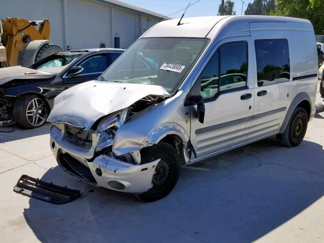 NM0LS6BN4CT106678 - 2012 FORD TRANSIT CO SILVER photo 2