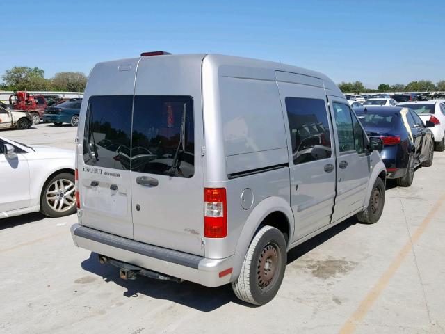 NM0LS6BN4CT106678 - 2012 FORD TRANSIT CO SILVER photo 4