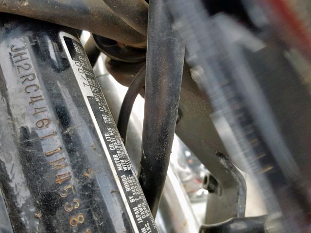 JH2RC44611M453811 - 2001 HONDA VT750 CD2 黑色 照片 10