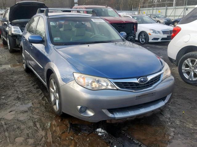 JF1GH63608G828312 - 2008 SUBARU IMPREZA OU BLUE photo 1