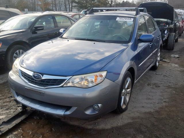 JF1GH63608G828312 - 2008 SUBARU IMPREZA OU BLUE photo 2