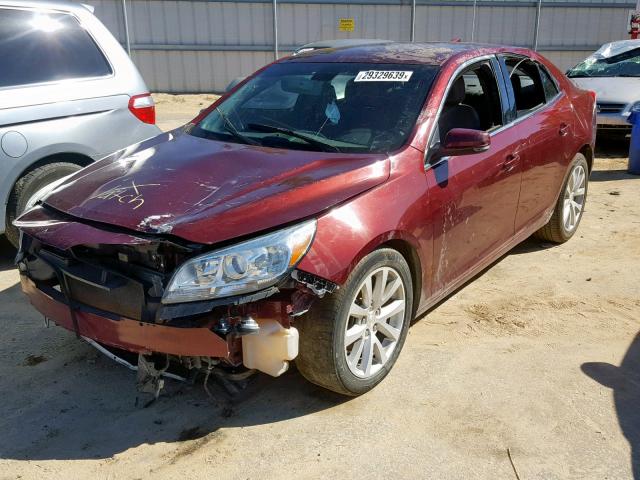 1G11D5SL9FF150068 - 2015 CHEVROLET MALIBU 2LT BURGUNDY photo 2