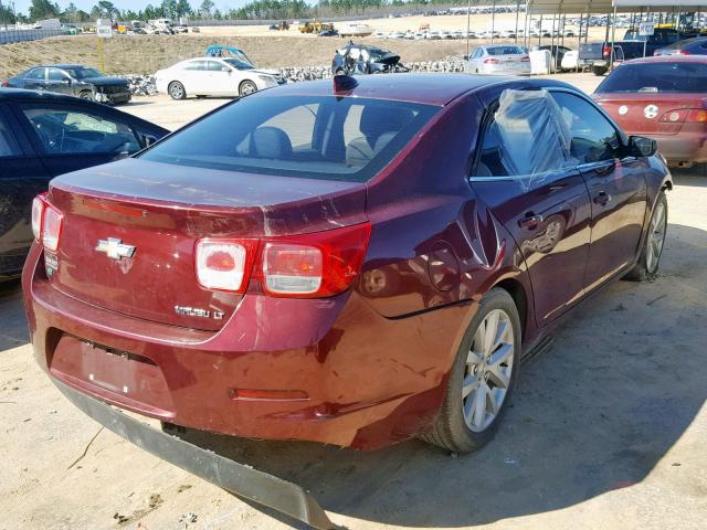 1G11D5SL9FF150068 - 2015 CHEVROLET MALIBU 2LT BURGUNDY photo 4