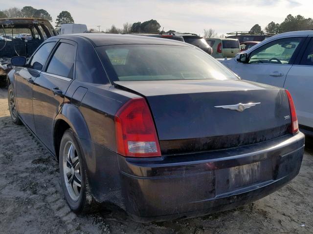 2C3KA43R57H823766 - 2007 CHRYSLER 300 BLACK photo 3