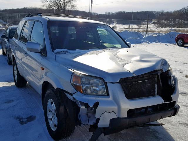 5FNYF18208B056899 - 2008 HONDA PILOT VP SILVER photo 1