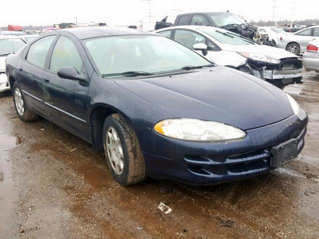 2B3HD46R92H286743 - 2002 DODGE INTREPID S Mavi foto 1