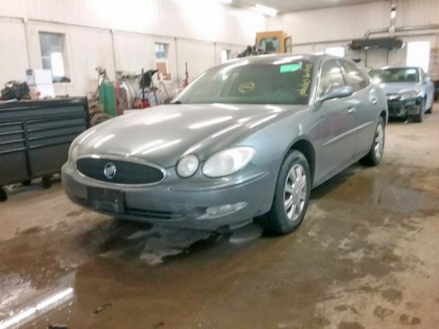 2G4WC532451322854 - 2005 BUICK LACROSSE C GREEN photo 2