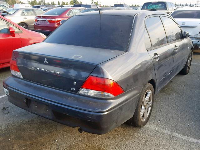 JA3AJ26E52U028984 - 2002 MITSUBISHI LANCER ES GRAY photo 4