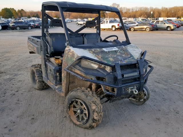 4XAUH9EA4DB628290 - 2013 POLARIS RANGER 900 GREEN photo 1