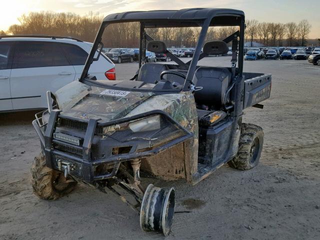 4XAUH9EA4DB628290 - 2013 POLARIS RANGER 900 GREEN photo 2