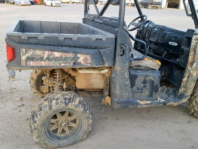 4XAUH9EA4DB628290 - 2013 POLARIS RANGER 900 GREEN photo 9