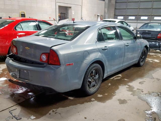 1G1ZH57B394151580 - 2009 CHEVROLET MALIBU 1LT GRAY photo 4