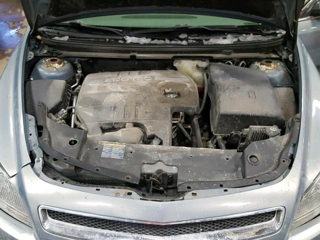 1G1ZH57B394151580 - 2009 CHEVROLET MALIBU 1LT GRAY photo 7