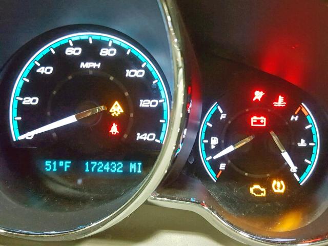 1G1ZH57B394151580 - 2009 CHEVROLET MALIBU 1LT GRAY photo 8