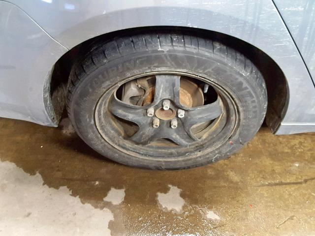 1G1ZH57B394151580 - 2009 CHEVROLET MALIBU 1LT GRAY photo 9