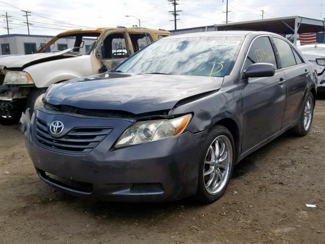 4T1BE46K47U508318 - 2007 TOYOTA CAMRY NEW GRAY photo 2