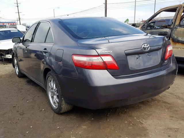 4T1BE46K47U508318 - 2007 TOYOTA CAMRY NEW GRAY photo 3