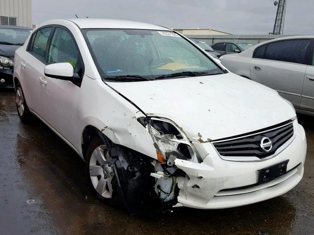 3N1AB6AP0CL729025 - 2012 NISSAN SENTRA 2.0 WHITE photo 1