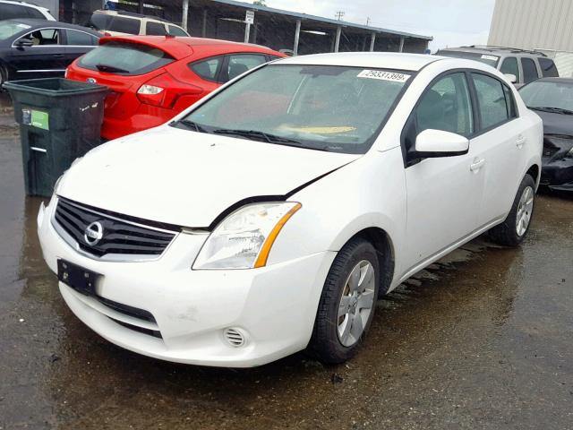 3N1AB6AP0CL729025 - 2012 NISSAN SENTRA 2.0 WHITE photo 2