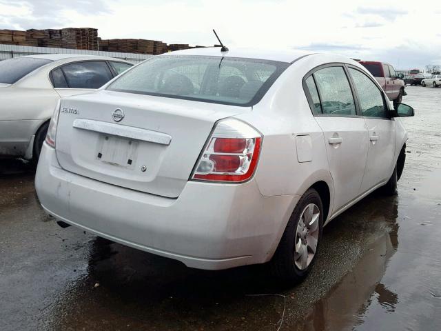 3N1AB6AP0CL729025 - 2012 NISSAN SENTRA 2.0 WHITE photo 4