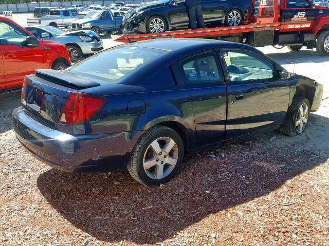 1G8AV18F77Z100018 - 2007 SATURN ION LEVEL BLUE photo 4