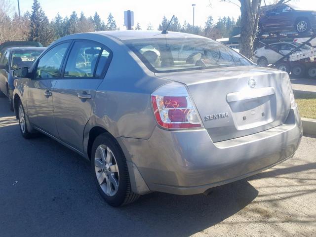 3N1AB61E18L746793 - 2008 NISSAN SENTRA 2.0 SILVER photo 3