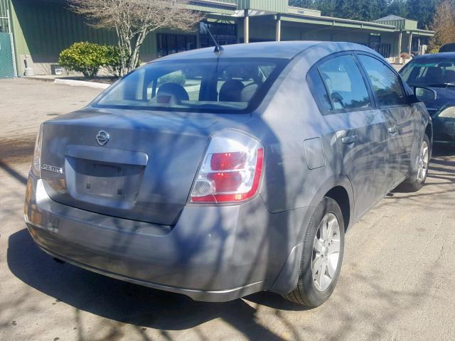 3N1AB61E18L746793 - 2008 NISSAN SENTRA 2.0 SILVER photo 4