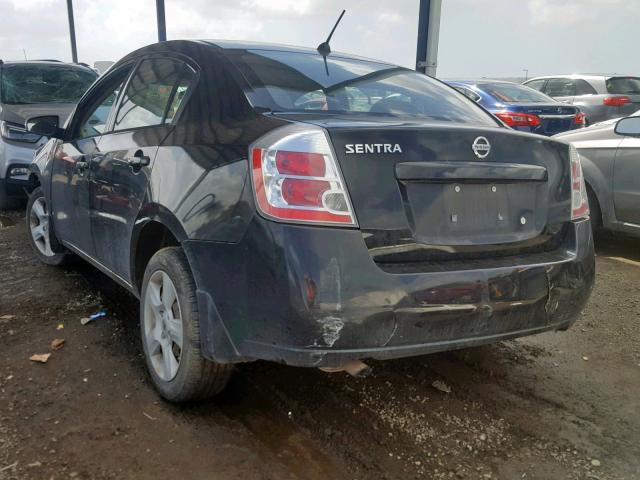 3N1AB61EX9L672002 - 2009 NISSAN SENTRA 2.0 BLACK photo 3