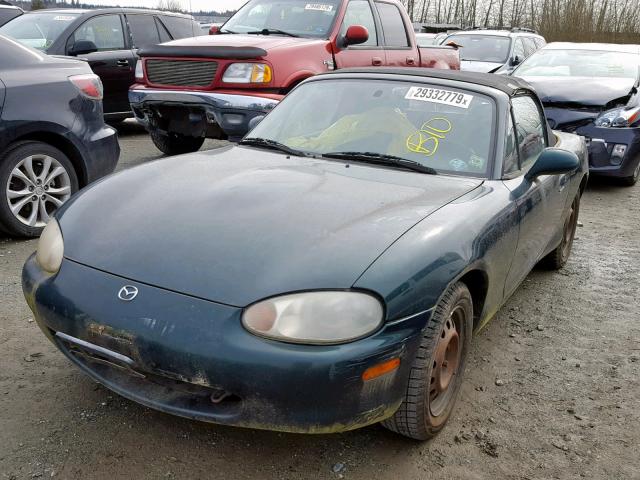 JM1NB3532X0114600 - 1999 MAZDA MX-5 MIATA GRAY photo 2