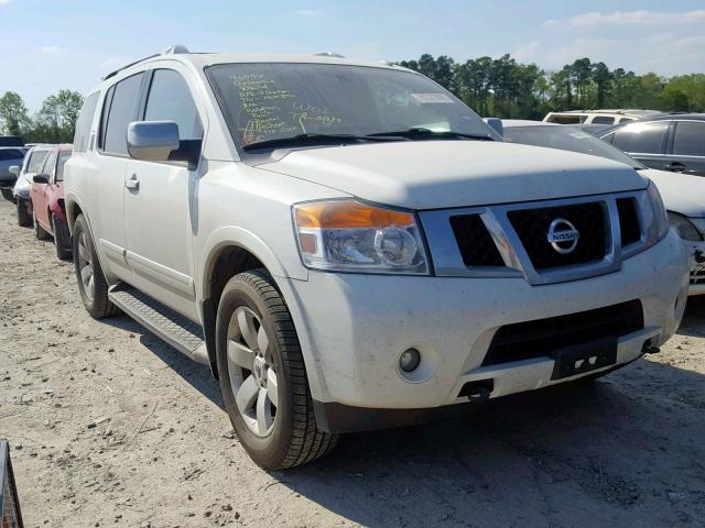 5N1BA0ND4EN613102 - 2014 NISSAN ARMADA SV WHITE photo 1