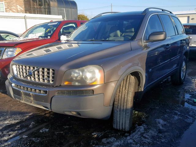 YV1CZ852951203282 - 2005 VOLVO XC90 V8 BROWN photo 2