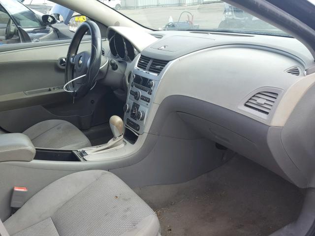 1G1ZB5EB1AF183036 - 2010 CHEVROLET MALIBU LS BLACK photo 5