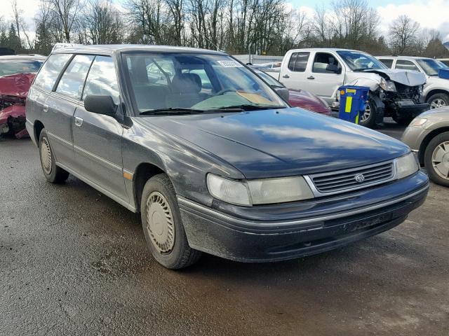 4S3BJ632XN7906421 - 1992 SUBARU LEGACY L BLACK photo 1