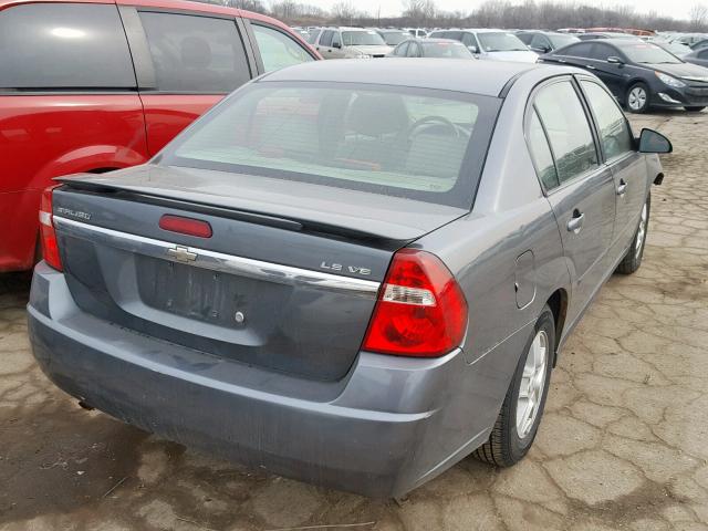 1G1ZT548X5F178748 - 2005 CHEVROLET MALIBU LS GRAY photo 4