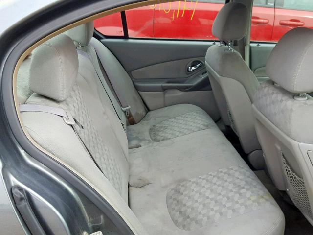 1G1ZT548X5F178748 - 2005 CHEVROLET MALIBU LS GRAY photo 6
